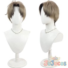 画像1: へし切り長谷部　コスプレウィッグ　刀剣乱舞　コスプレ鬘　JUJUcosplay (1)