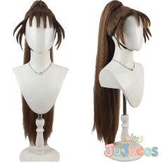 画像1: 尾浜勘右衛門　コスプレウィッグ　忍たま乱太郎　コスプレ鬘　JUJUcosplay (1)