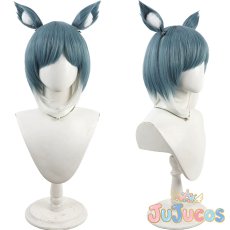 画像1: アサギ　コスプレウィッグ　ボンバーガール　コスプレ鬘　JUJUcosplay (1)