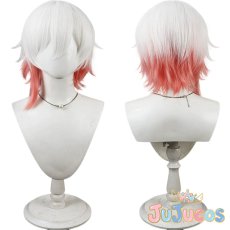 画像1: 桜羽エマ　コスプレウィッグ　魔法少女ノ魔女裁判　コスプレ鬘　JUJUcosplay (1)