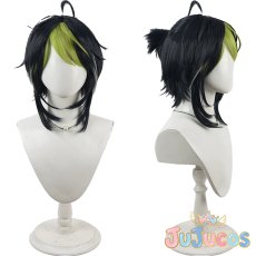 画像1: VTuber　伊波ライ　「Dytica」2周年記念　コスプレウィッグ　バーチャルYouTuber　コスプレ鬘　JUJUcosplay (1)