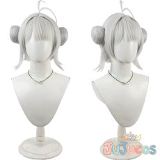 画像1: ヤーデ　真夏をぺろりと　コスプレウィッグ　アズールレーン　コスプレ鬘　JUJUcosplay (1)