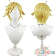 画像1: 鏡音レン　マジカルミライ 2025　コスプレウィッグ　VOCALOID　コスプレ鬘　JUJUcosplay (1)