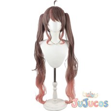 画像2: VTuber　夏色まつり　魔法少女衣装　コスプレウィッグ　バーチャルYouTuber　コスプレ鬘　JUJUcosplay (2)