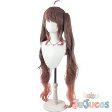 画像3: VTuber　夏色まつり　魔法少女衣装　コスプレウィッグ　バーチャルYouTuber　コスプレ鬘　JUJUcosplay (3)