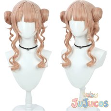 画像1: VTuber　鏑木ろこ　コスプレウィッグ　バーチャルYouTuber　コスプレ鬘　JUJUcosplay (1)