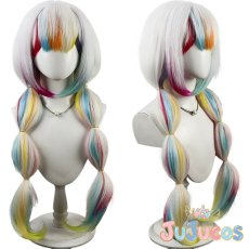 画像1: 城ケ崎ノア　コスプレウィッグ　魔法少女ノ魔女裁判　コスプレ鬘　JUJUcosplay (1)