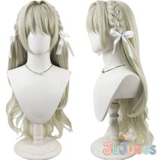 画像1: 桜井ミヨ　コスプレウィッグ　ブルーアーカイブ　コスプレ鬘　JUJUcosplay (1)