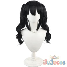 画像2: 黒部ナノカ　コスプレウィッグ　魔法少女ノ魔女裁判　コスプレ鬘　JUJUcosplay (2)