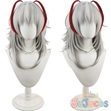 画像1: ウィシャデル　コスプレウィッグ　アークナイツ　コスプレ鬘　JUJUcosplay (1)