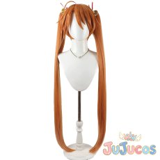 画像2: 神楽坂明日菜　コスプレウィッグ　魔法先生ネギま!　コスプレ鬘　JUJUcosplay (2)