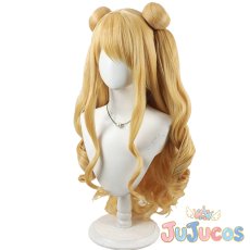 画像4: 曹洪　コスプレウィッグ　真・恋姫†夢想-革命- 蒼天の覇王　コスプレ鬘　JUJUcosplay (4)