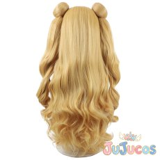 画像5: 曹洪　コスプレウィッグ　真・恋姫†夢想-革命- 蒼天の覇王　コスプレ鬘　JUJUcosplay (5)