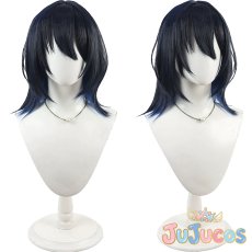 画像1: VTuber　一ノ瀬うるは　制服　コスプレウィッグ　バーチャルYouTuber　コスプレ鬘　JUJUcosplay (1)