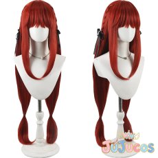 画像1: 紅豆　コスプレウィッグ　アークナイツ　コスプレ鬘　JUJUcosplay (1)