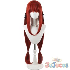 画像2: 紅豆　コスプレウィッグ　アークナイツ　コスプレ鬘　JUJUcosplay (2)