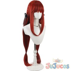 画像3: 紅豆　コスプレウィッグ　アークナイツ　コスプレ鬘　JUJUcosplay (3)