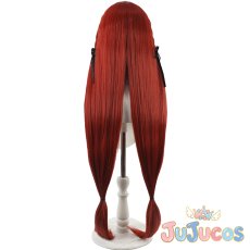 画像5: 紅豆　コスプレウィッグ　アークナイツ　コスプレ鬘　JUJUcosplay (5)