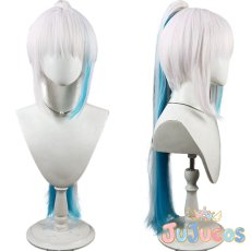 画像1: VTuber　リゼ・ヘルエスタ　学生服　コスプレウィッグ　バーチャルYouTuber　コスプレ鬘　JUJUcosplay (1)