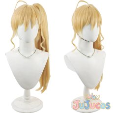 画像1: 高町ヴィヴィオ　聖王　コスプレウィッグ　魔法少女リリカルなのはViVid　コスプレ鬘　JUJUcosplay (1)