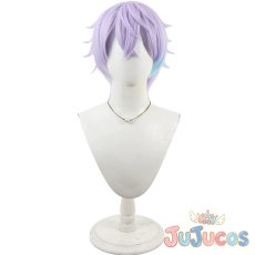 画像2: VTuber　水月ルザク　コスプレウィッグ　バーチャルYouTuber　コスプレ鬘　JUJUcosplay (2)