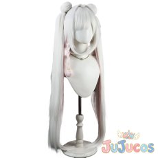 画像3: プラナ　ハロウィンVer.　キョンシー　コスプレウィッグ　ブルーアーカイブ　コスプレ鬘　JUJUcosplay (3)