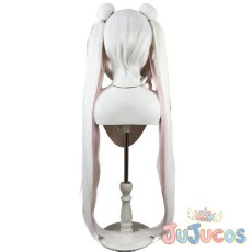 画像5: プラナ　ハロウィンVer.　キョンシー　コスプレウィッグ　ブルーアーカイブ　コスプレ鬘　JUJUcosplay (5)