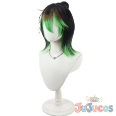 画像4: VTuber　花畑チャイカ　チャイカ・ブライン　コスプレウィッグ　バーチャルYouTuber　コスプレ鬘　JUJUcosplay (4)