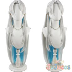 画像1: 雛菊　コスプレウィッグ　泡沫のユークロニア　コスプレ鬘　JUJUcosplay (1)