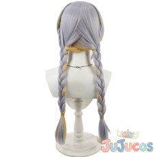 画像3: VTuber　栞葉るり　和服　コスプレウィッグ　バーチャルYouTuber　コスプレ鬘　JUJUcosplay (3)