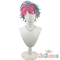 画像2: VTuber　ジョー・力一　白スーツ　コスプレウィッグ　バーチャルYouTuber　コスプレ鬘　JUJUcosplay (2)