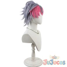 画像3: VTuber　ジョー・力一　白スーツ　コスプレウィッグ　バーチャルYouTuber　コスプレ鬘　JUJUcosplay (3)