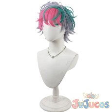 画像4: VTuber　ジョー・力一　白スーツ　コスプレウィッグ　バーチャルYouTuber　コスプレ鬘　JUJUcosplay (4)