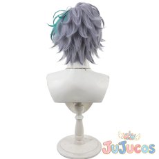 画像5: VTuber　ジョー・力一　白スーツ　コスプレウィッグ　バーチャルYouTuber　コスプレ鬘　JUJUcosplay (5)