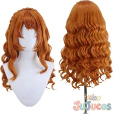 画像1: 大空あかり　コスプレウィッグ　アイカツ！　コスプレ鬘　JUJUcosplay (1)