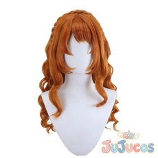 画像2: 大空あかり　コスプレウィッグ　アイカツ！　コスプレ鬘　JUJUcosplay (2)