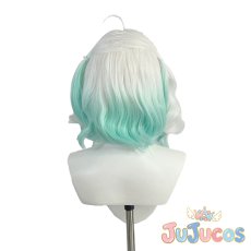 画像5: VTuber　Mint Fantome(ミント・ファントーム)　コスプレウィッグ　バーチャルYouTuber　コスプレ鬘　JUJUcosplay (5)