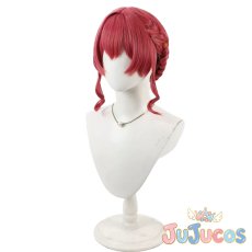 画像4: VTuber　宝鐘マリン　一番くじ　Wedding Dress　コスプレウィッグ　バーチャルYouTuber　コスプレ鬘　JUJUcosplay (4)