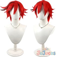 画像1: 剣城あきら(キュアショコラ)　コスプレウィッグ　キラキラ☆プリキュアアラモード　コスプレ鬘　JUJUcosplay (1)