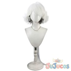 画像2: ドゥカレ　君主の紅　コスプレウィッグ　アークナイツ　コスプレ鬘　JUJUcosplay (2)