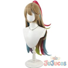 画像4: ゲームバズーカガール　コスプレウィッグ　#コンパス 戦闘摂理解析システム　コスプレ鬘　JUJUcosplay (4)