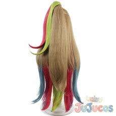 画像5: ゲームバズーカガール　コスプレウィッグ　#コンパス 戦闘摂理解析システム　コスプレ鬘　JUJUcosplay (5)