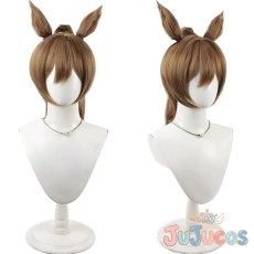 画像1: スマートファルコン(パレード)　コスプレウィッグ　ウマ娘プリティーダービー　コスプレ鬘　JUJUcosplay (1)