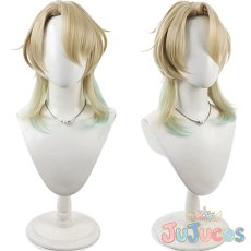 画像1: リューク・ヘルセン　コスプレウィッグ　鳴潮(Wuthering Waves)　コスプレ鬘　JUJUcosplay (1)