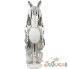 画像2: 聖聆プラマニクス　コスプレウィッグ　アークナイツ　コスプレ鬘　JUJUcosplay (2)