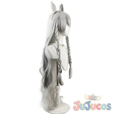 画像3: 聖聆プラマニクス　コスプレウィッグ　アークナイツ　コスプレ鬘　JUJUcosplay (3)