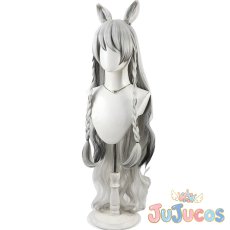 画像4: 聖聆プラマニクス　コスプレウィッグ　アークナイツ　コスプレ鬘　JUJUcosplay (4)