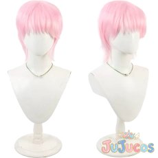 画像1: 河川唯　コスプレウィッグ　ハイスクール！奇面組　コスプレ鬘　JUJUcosplay (1)