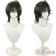 画像1: 若狭フユ　コスプレウィッグ　ブルーアーカイブ　コスプレ鬘　JUJUcosplay (1)