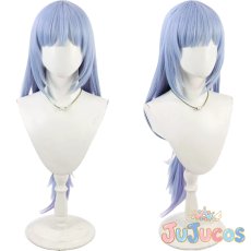 画像1: 白石紬　私服　コスプレウィッグ　アイドルマスター ミリオンライブ！　コスプレ鬘　JUJUcosplay (1)